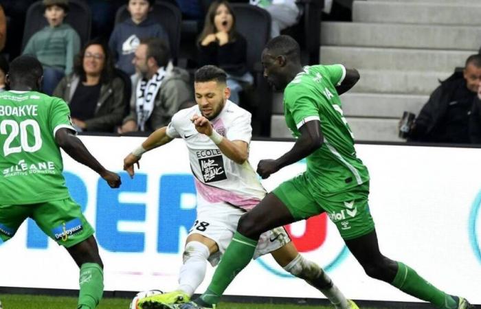 Angers Sco. Farid El Melali, de regreso y en forma para la visita a París