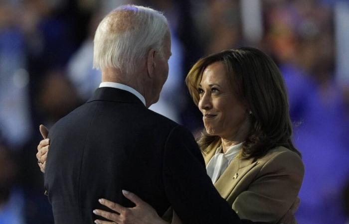 Joe Biden saluda la “integridad, coraje y temperamento” de Kamala Harris…