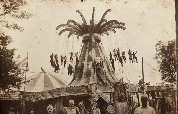 10 fotos antiguas de una feria de terror