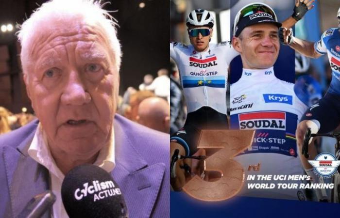 Ciclismo. Road – Patrick Lefevere: “Terminamos 3º… por eso, felicito a todos”