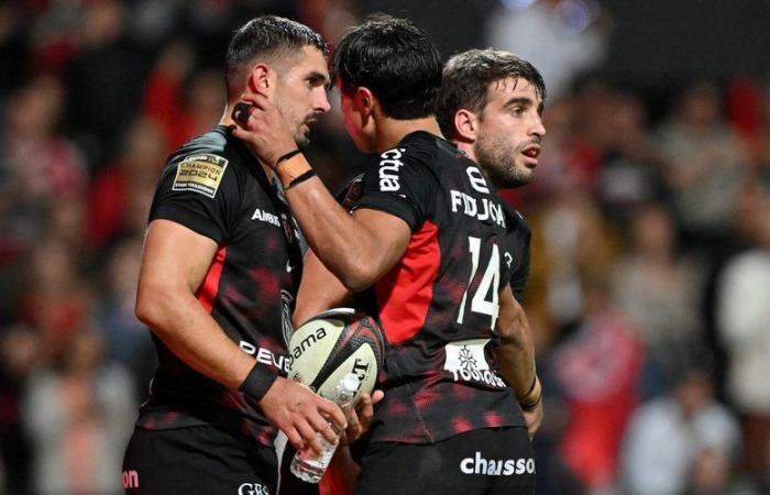 Stade Toulousain: Ange Capuozzo y Juan Cruz Mallia se enfrentarán en un partido de prueba este sábado