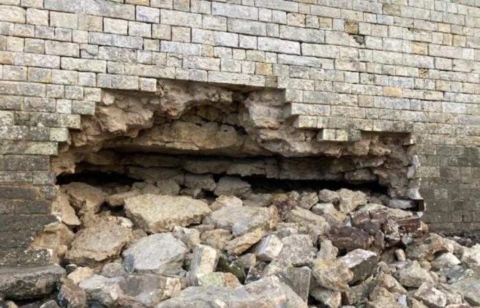 Un año después de la tormenta de Domingos, las murallas de la isla de Aix siguen siendo frágiles