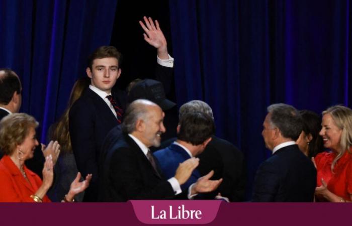 Barron, el “pequeño” de Trump ahora tiene la talla para ocupar su lugar en el clan familiar pero no como los demás