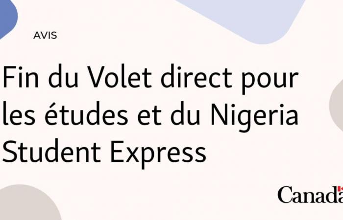 Fin de Student Direct Stream y Nigeria Student Express