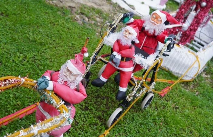 “Cuando mis 160 Papá Noel están encendidos, consumo mucha electricidad”