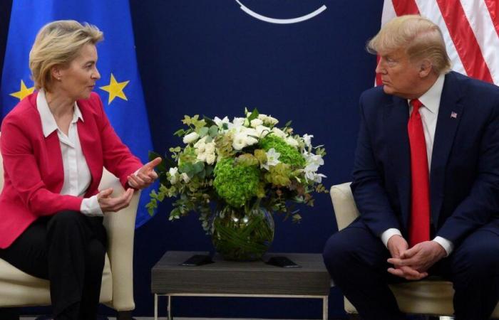 Ursula von der Leyen propone a Trump sustituir el gas ruso por gas estadounidense