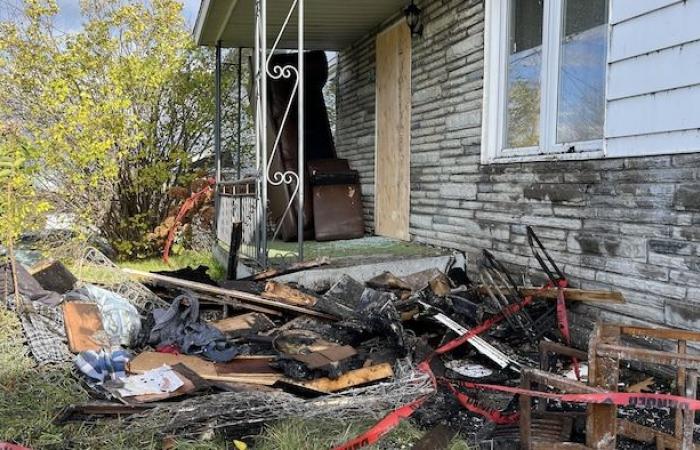 Un edificio de tres unidades dañado por un incendio en Alma