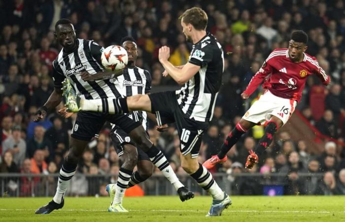 El Manchester United vence al PAOK, campeón griego, y pone fin a una racha sin victorias en Europa