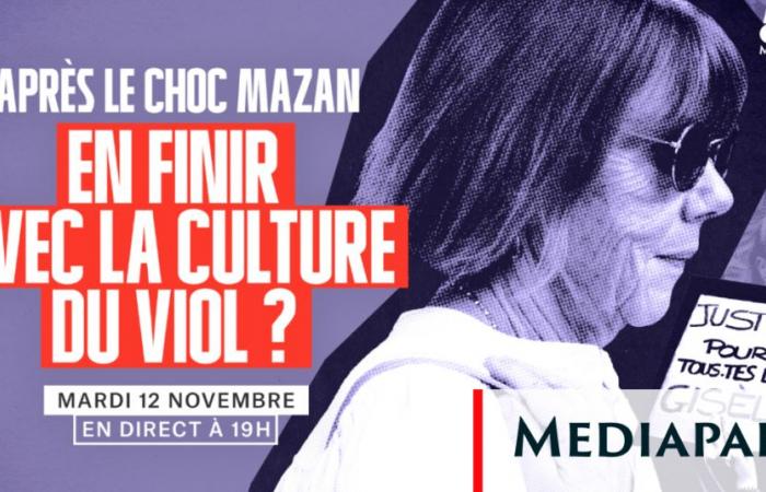 Martes 12 de noviembre a las 19 horas, en directo. #MeToo y justicia: tras el shock de Mazan, ¿poner fin a la cultura de la violación?