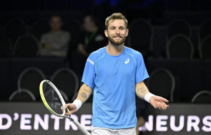 Abierto del Mosela. Corentin Moutet: “No hago trampa”