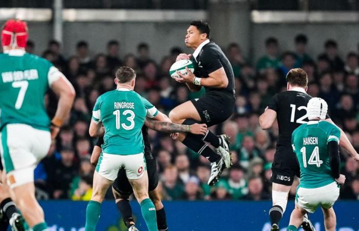 Test match: Nueva Zelanda golpea fuerte al ganar en Irlanda