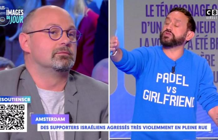 “Les explicaré la vida”: gran enfrentamiento en el TPMP, Cyril Hanouna se desmaya y amenaza a un columnista desvergonzado