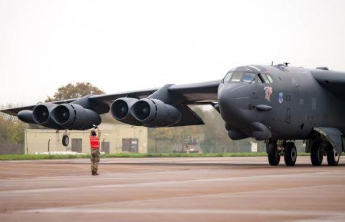 Casi el 15 por ciento de los bombarderos B-52 de la Fuerza Aérea desplegados