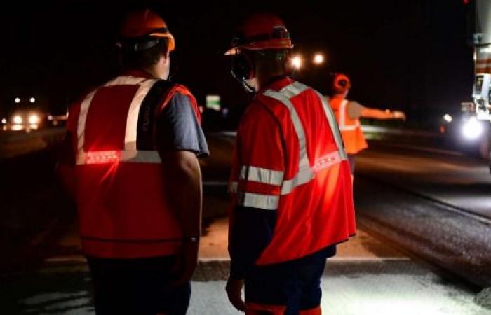 Cierre nocturno del enlace Nîmes-Garons en la A54