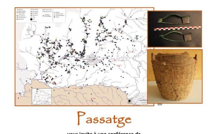 Conferencia Antiguo asentamiento en la cuenca del Midouze desde el Neolítico hasta la Edad Media. Salle Polyvalente Montégut sábado 23 de noviembre de 2024