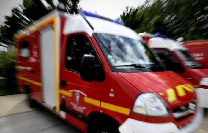 mujer herida en incendio de casa