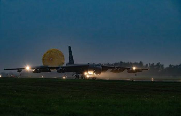 Casi el 15 por ciento de los bombarderos B-52 de la Fuerza Aérea desplegados