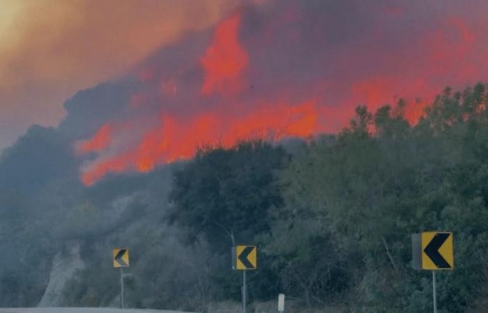 El estado de California sigue en llamas.