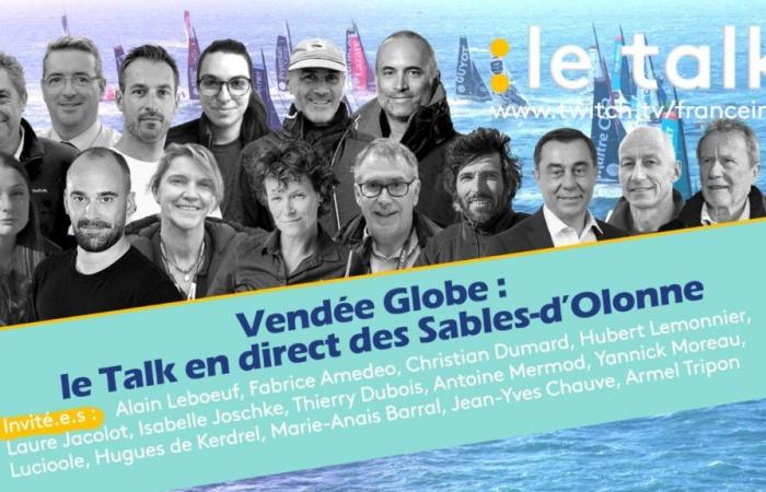 ¡Dos días antes del inicio de la Vendée Globe, venga y haga sus preguntas a los patrones y sus equipos!