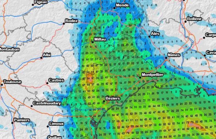 Fuertes lluvias durante las próximas 24 horas cerca de Hérault y luego una gota fría la próxima semana