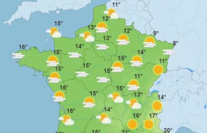 Sábado mixto y domingo soleado, termómetro generoso en el Norte: previsiones para el fin de semana en Francia