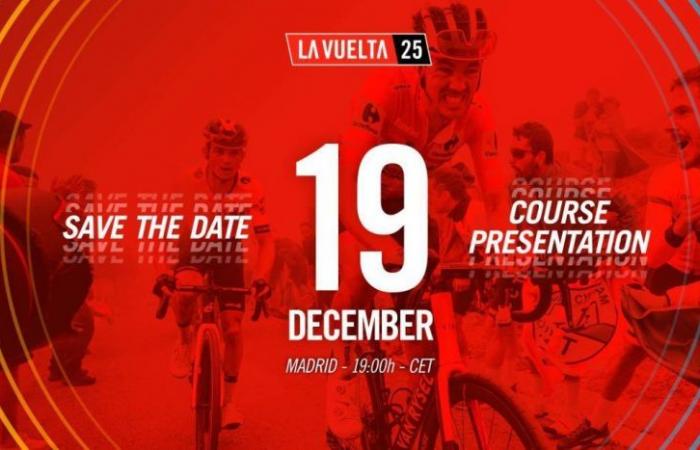 Vuelta. Vuelta a España – El recorrido de La Vuelta 2025 se dará a conocer el 19 de diciembre