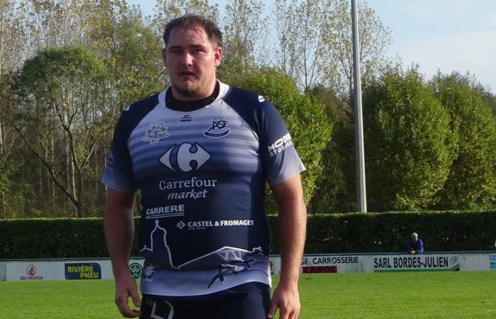 Rugby amateur: “No me arrepiento de mi elección…” Lucas Prudhomme, un sólido compañero del AS Fleurance, recuerda sus primeros pasos en la Nationale 2