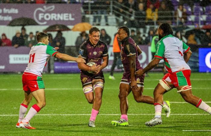 Rugby (Pro D2): en SA XV, Clément Sentubéry confirma todas las esperanzas puestas en él