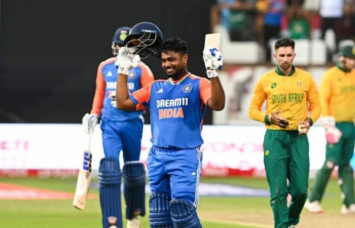 El siglo de Sanju Samson impulsa a India a lograr una gran victoria sobre Sudáfrica en el partido inaugural