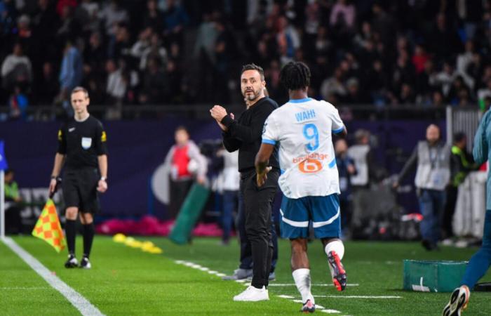 Roberto De Zerbi “sigue enamorado” de Elye Wahi – Francia – Olympique de Marseille