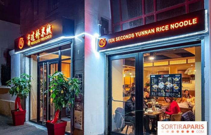 Ten Seconds Noodle, el delicioso restaurante de fideos chinos en diez segundos, París 13