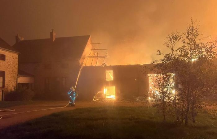 tres personas evacuadas en mitad de la noche