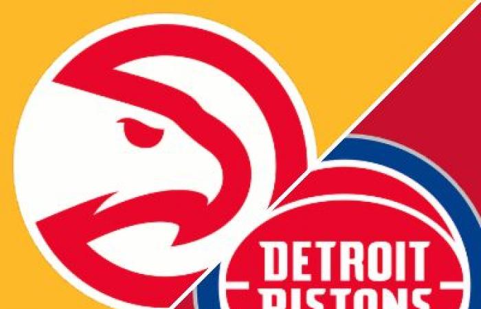 Pistons 122-121 Hawks (9 de noviembre de 2024) Resumen del juego