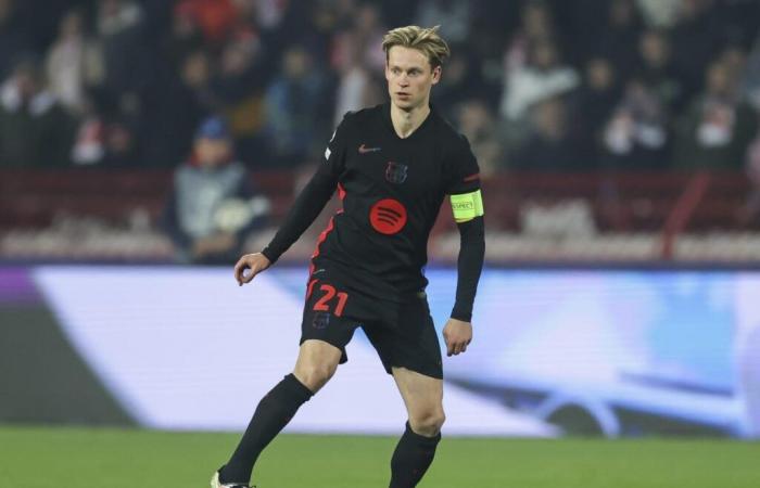 La estrella del Barcelona Frenkie de Jong, el regreso titular de la selección de la Liga de Naciones de Ronald Koeman