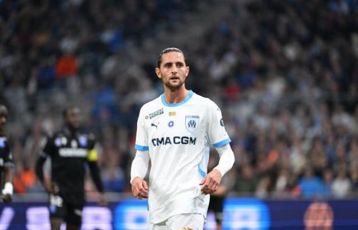 “Nos merecemos estos pitos”, dijo Adrien Rabiot tras la derrota del OM ante el Auxerre