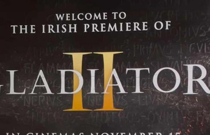 Ya están disponibles las críticas para Gladitor II de Paul Mescal mientras las estrellas irlandesas suben a la alfombra roja para su estreno