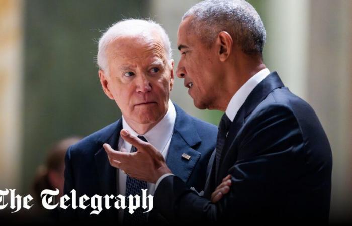 Culpan a Barack Obama de la derrota electoral tras “expulsar a Biden” de la Casa Blanca