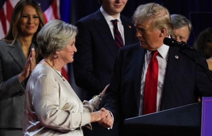 El presidente electo Trump nombra a Susie Wiles como jefa de gabinete | Elecciones estadounidenses 2024