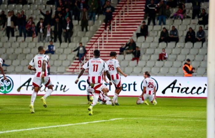 El AC Ajaccio finalmente obtuvo su recompensa ante el Clermont (2-0)