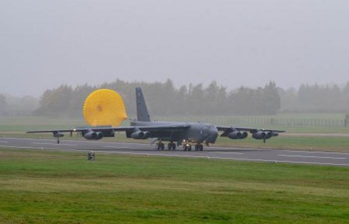 Casi el 15 por ciento de los bombarderos B-52 de la Fuerza Aérea desplegados