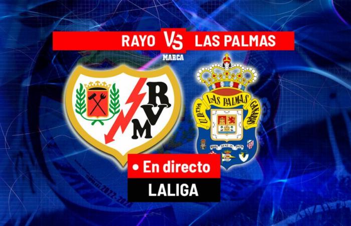 Rayo – Las Palmas, en directo