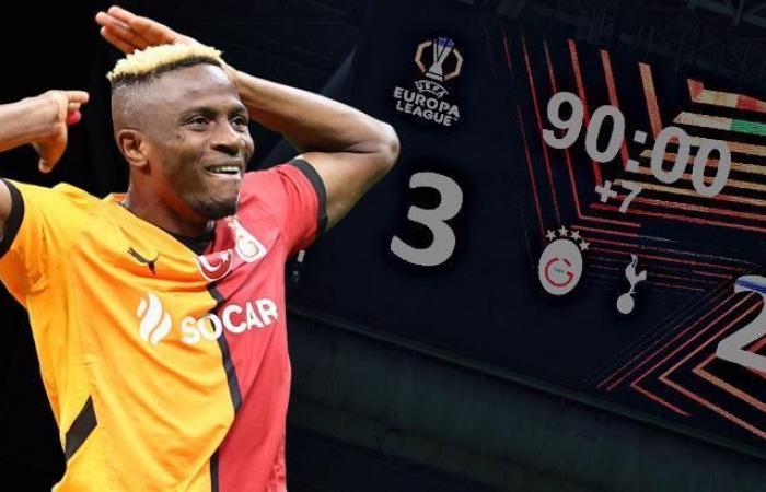 ¡Victor Osimhen del Galatasaray sacudió Europa! ‘Insultó a la defensa del Tottenham’ – Galatasaray