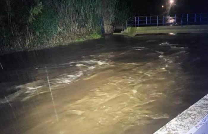 Rescatado un hombre en una finca agrícola del Port de la Selva inundada por la riada