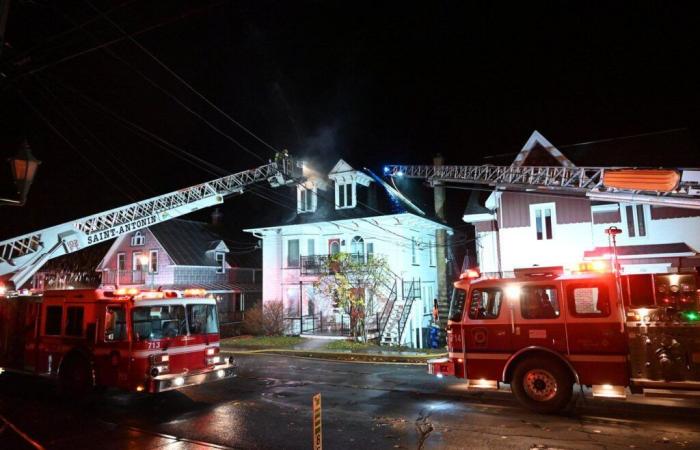 Rivière-du-Loup: incendio en un edificio de apartamentos