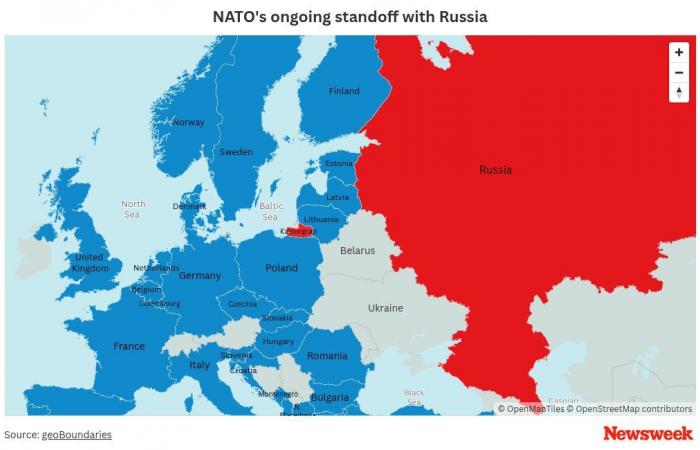 Bombarderos estadounidenses con capacidad nuclear se entrenan en el flanco de la OTAN cerca de Rusia