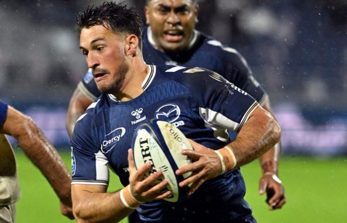 Pro D2: Clément Garrigues y George Tilsley en el centro de atención durante el partido entre Soyaux-Angoulême y SU Agen