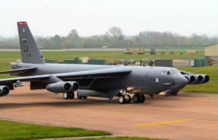 Casi el 15 por ciento de los bombarderos B-52 de la Fuerza Aérea desplegados