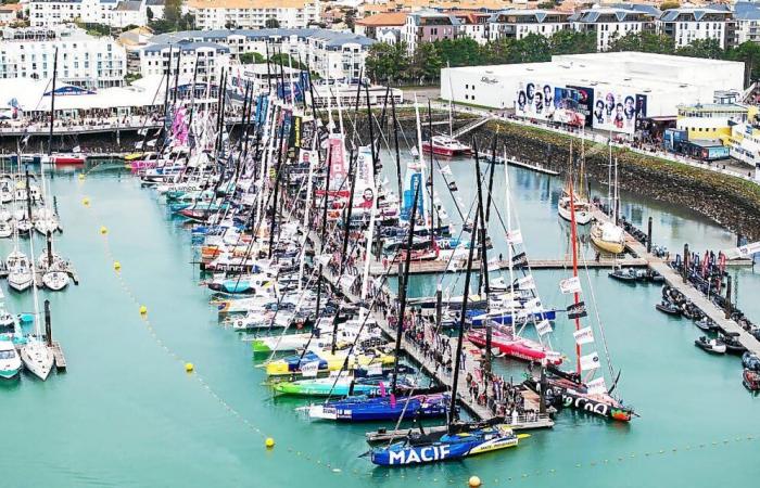 En tierra, en el mar, a través de pantallas… ¿Cómo seguir la salida de la Vendée Globe este domingo?