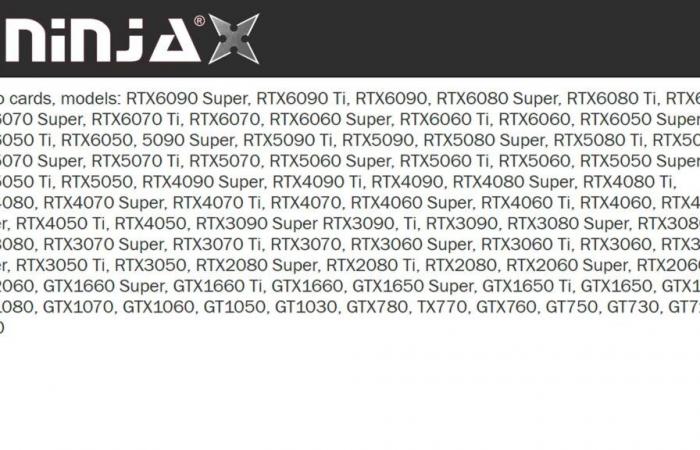 Ninja analiza las GeForce RTX 5090 y 6090 Ti y SUPER