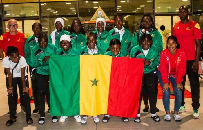 La selección senegalesa ha llegado a Ghana